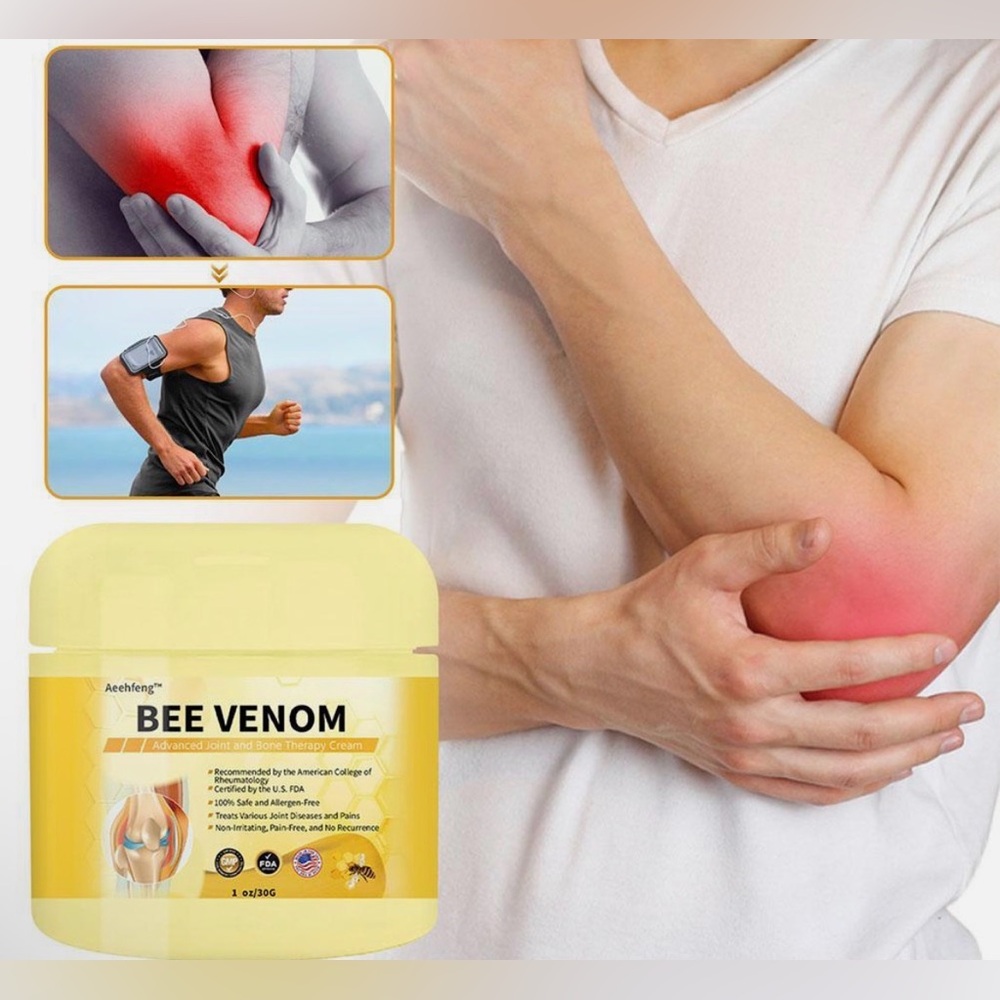 NIB ‘BEE VENOM’ Therapeutic Cream For Advanced Joint & Bone Therapy - Picture 4 of 14